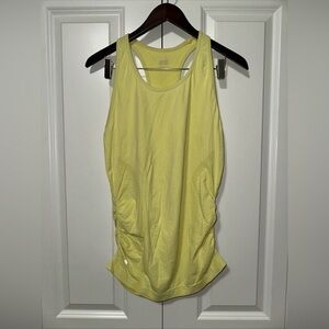Athleta Speedlight Racerback Workout Tank Top M Yellow
